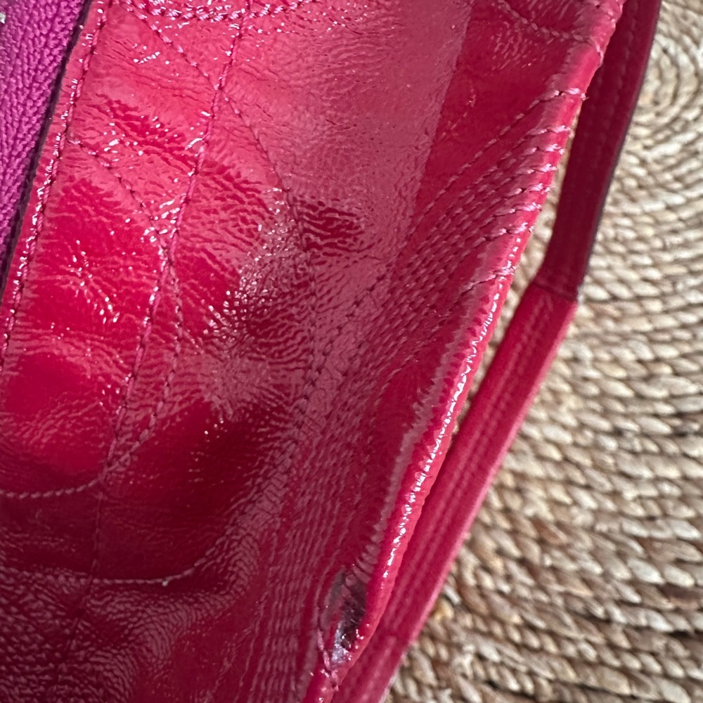Coach Alex Patent Leather Shoulder Tote Purse F14265 - Picture 11 of 15